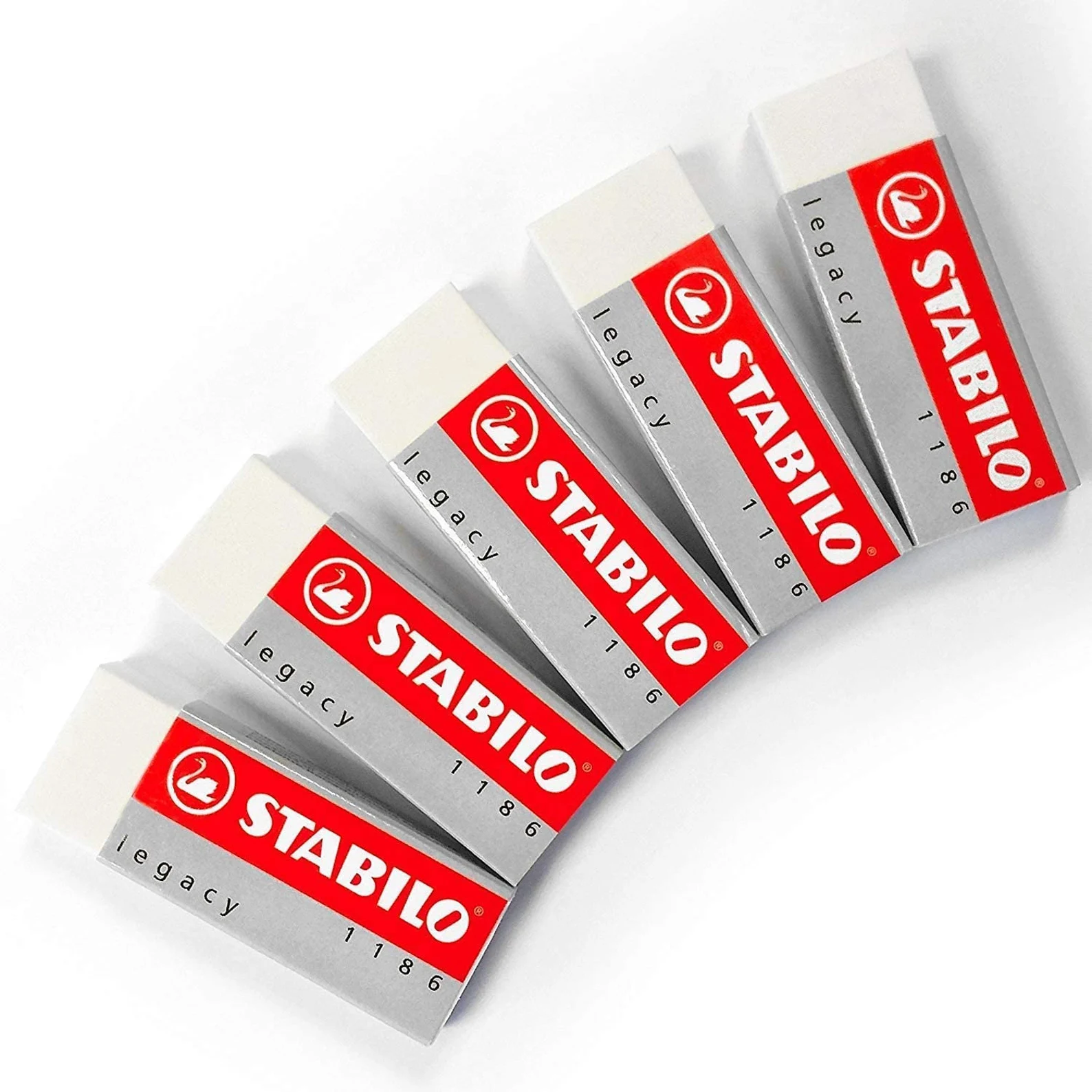 Eraser - White - Large - 5 Pack