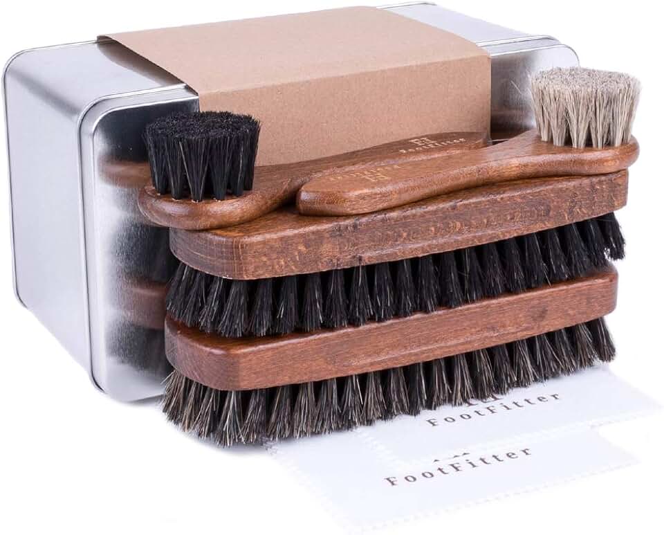 Essential Tan Shoe Brush