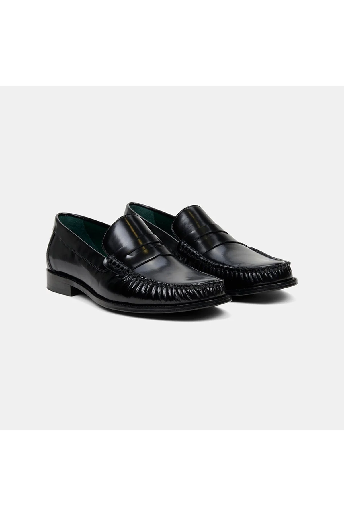 Executive Charcoal Loafers