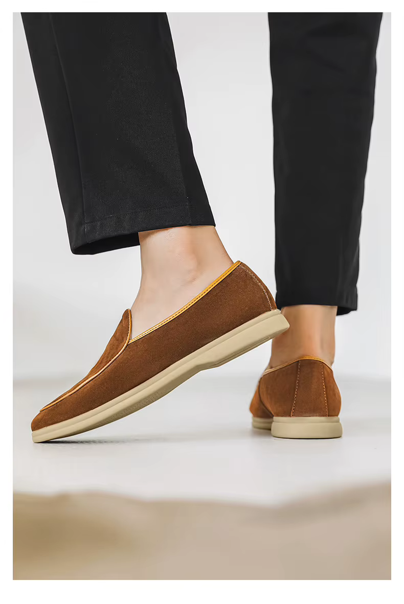 Executive Olive Oxford Shoes