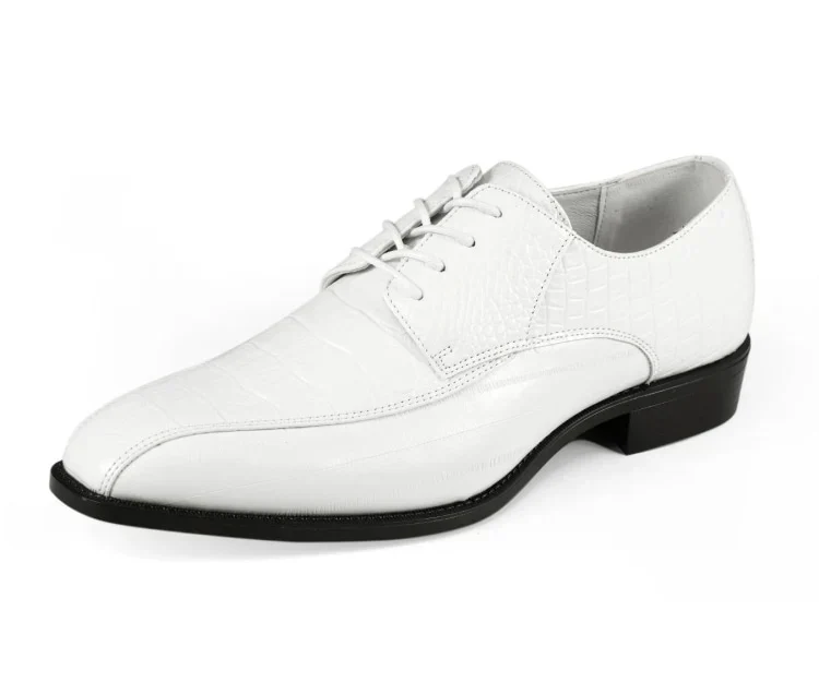 Executive White Dress Shoes