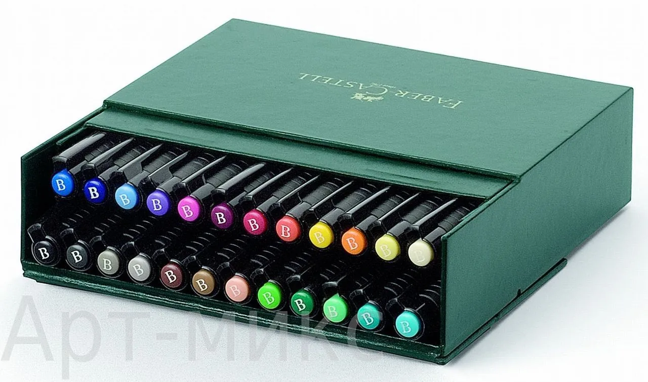 Faber-Castell Pitt Artist Pen - Set of 24