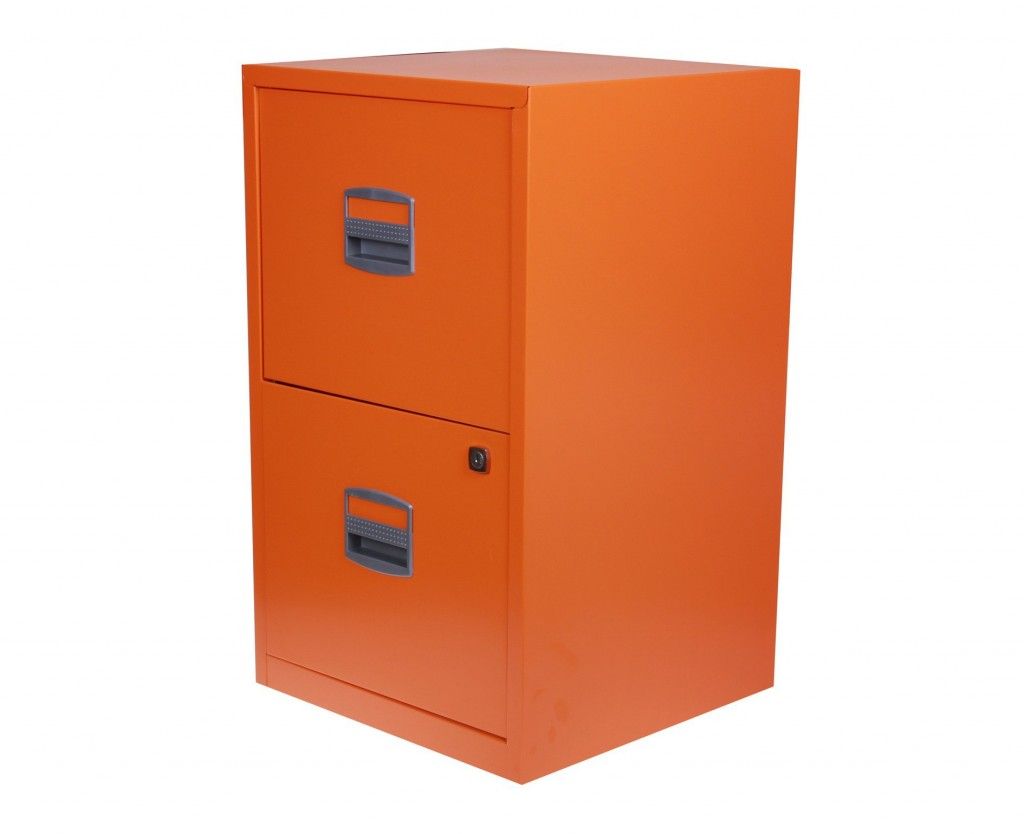 Filing Cabinet - 2 Drawer - Metal