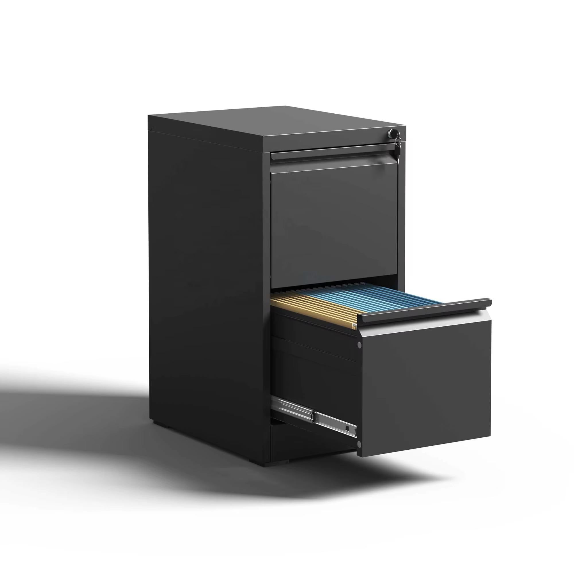 Filing Cabinet - 2 Drawer - Metal