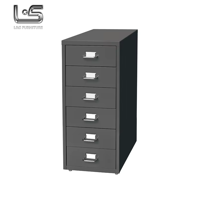 Filing Cabinet - 6 Drawer - Metal