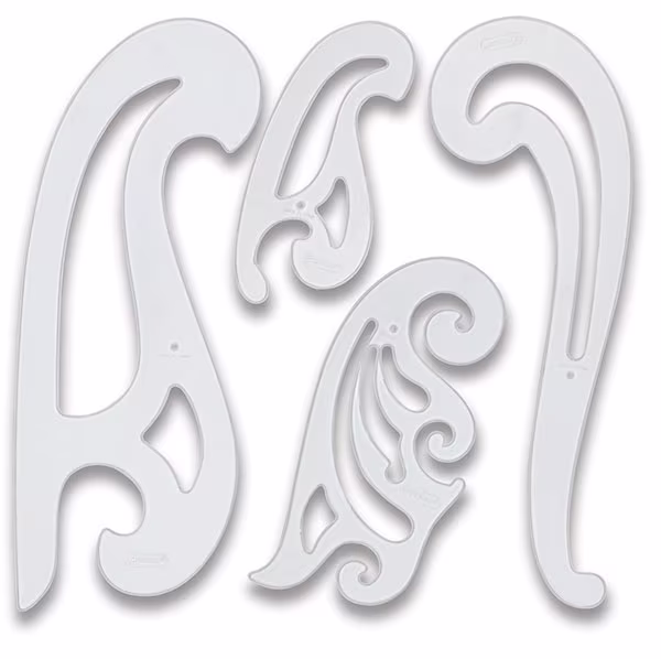 French Curve Set - 2 Pieces