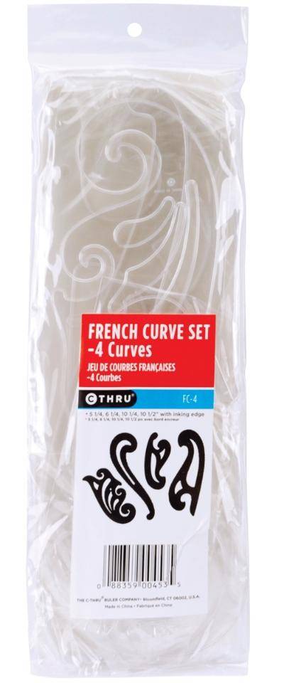French Curve Set - 5 Pieces