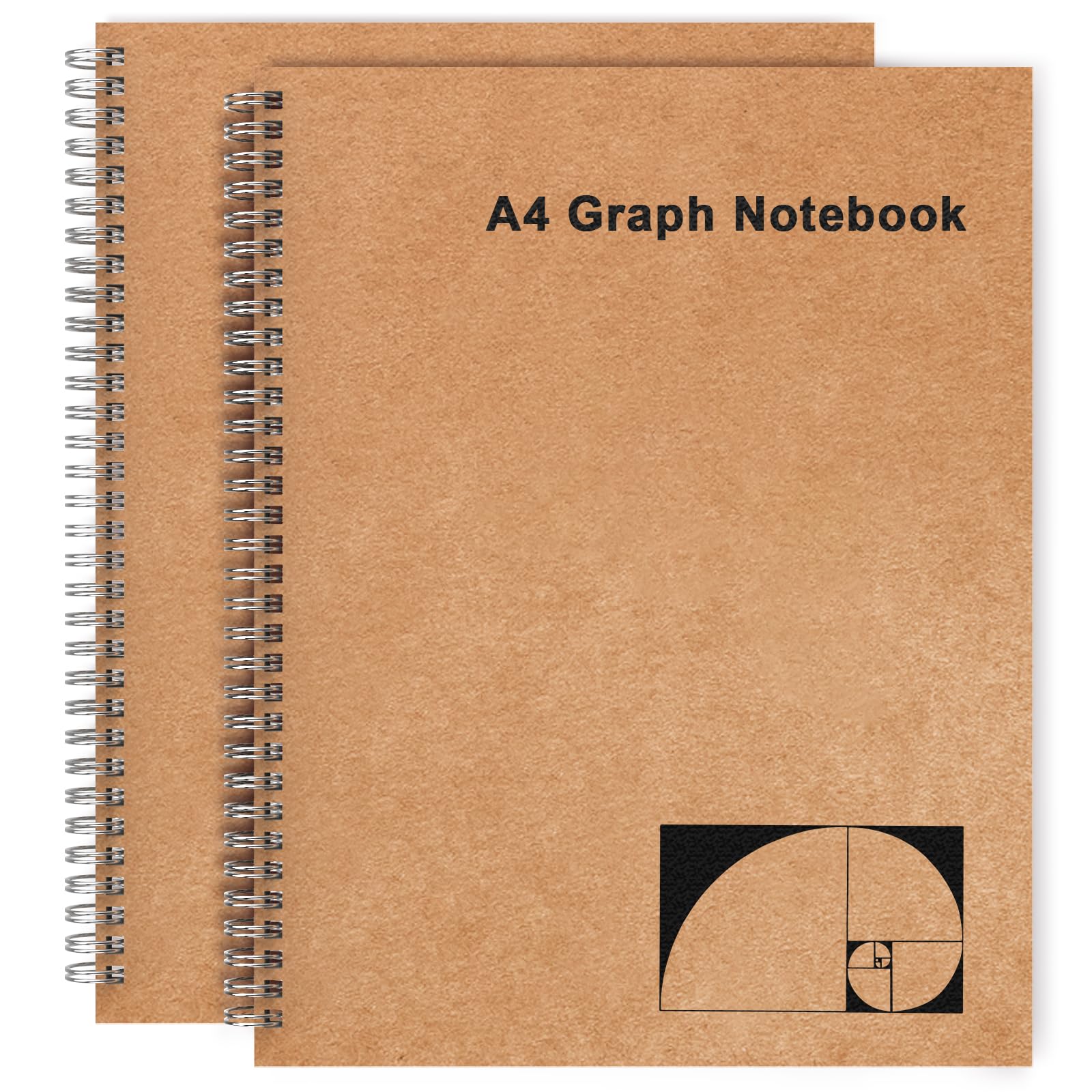 Graph Paper Notebook - A4 - 240 Pages
