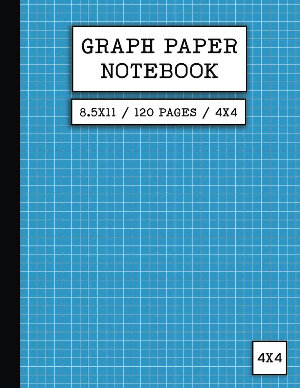 Graph Paper Notebook - A4 - 800 Pages