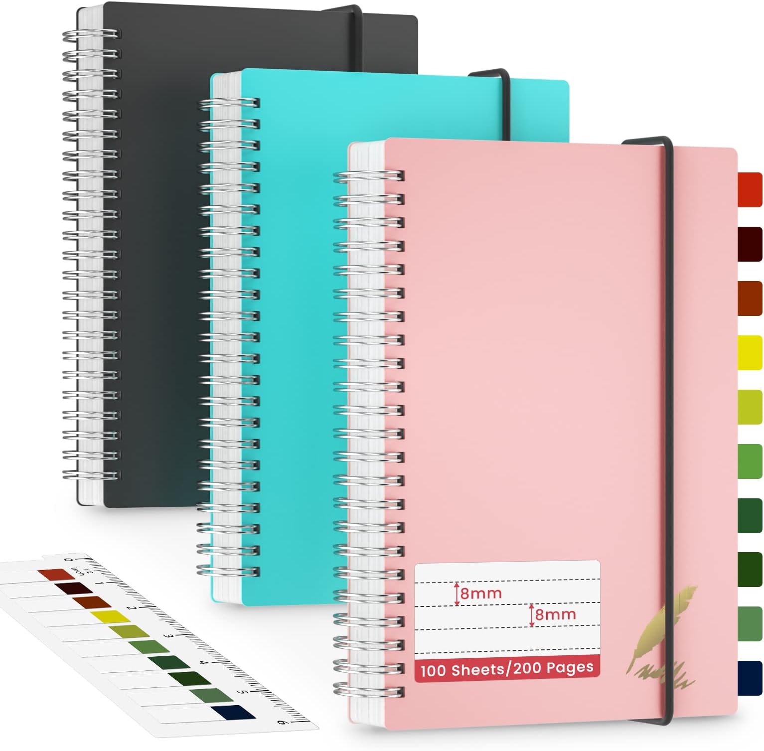 Graph Paper Notebook - A5 - 300 Pages