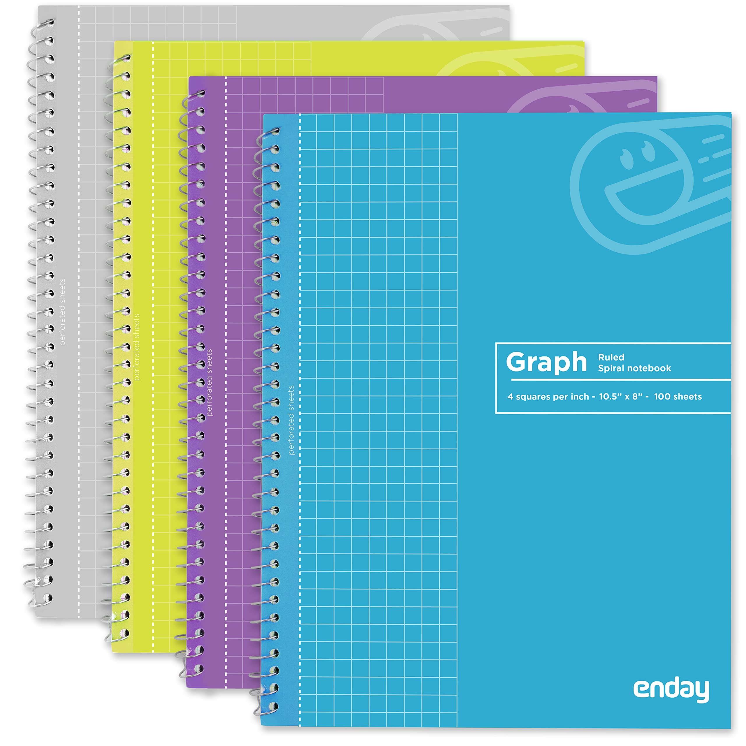 Graph Paper Notebook - A5 - 60 Pages