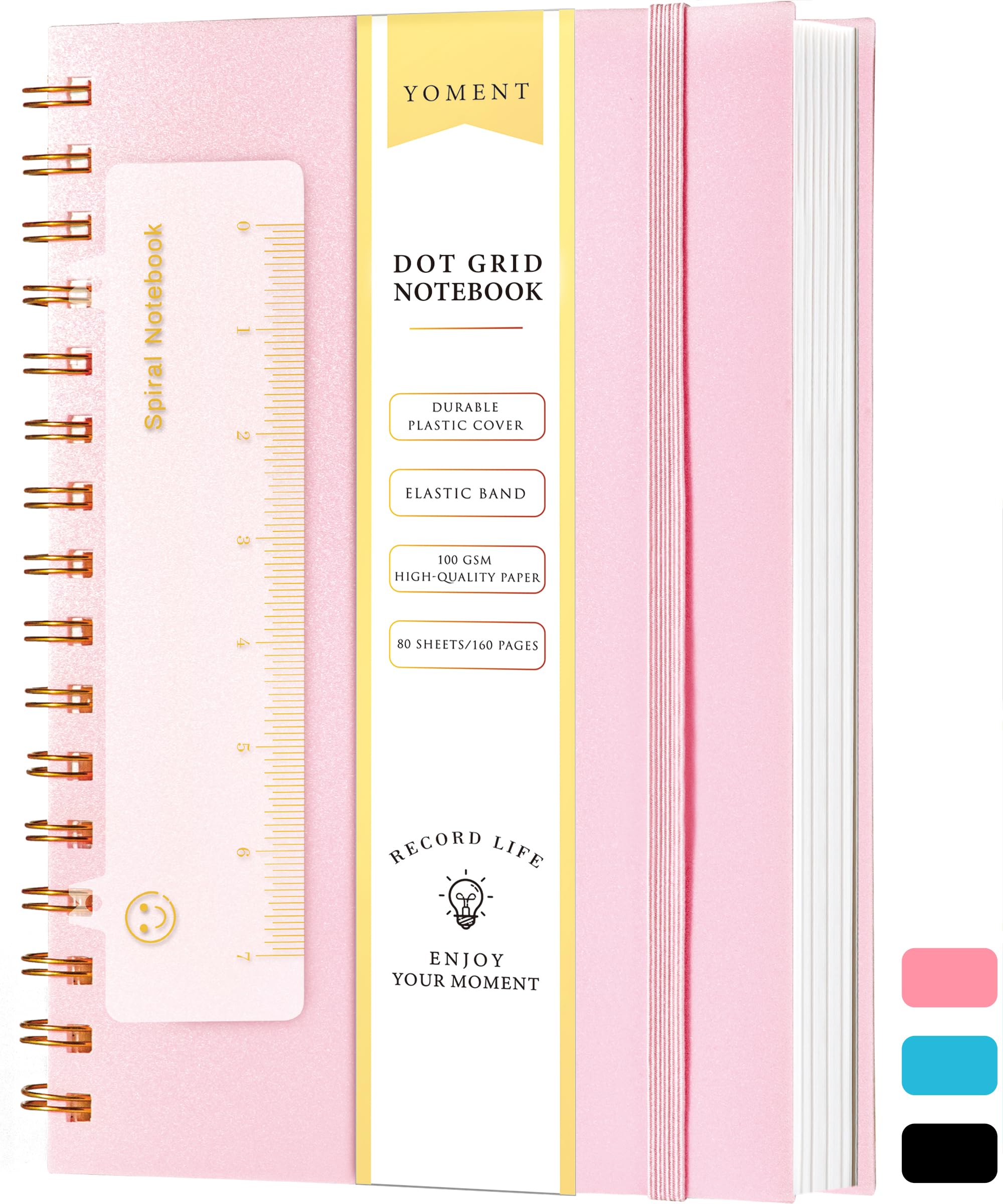 Graph Paper Notebook - A5 - 600 Pages