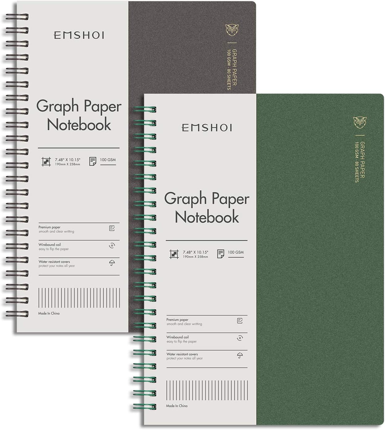 Graph Paper Notebook - B5 - 100 Pages