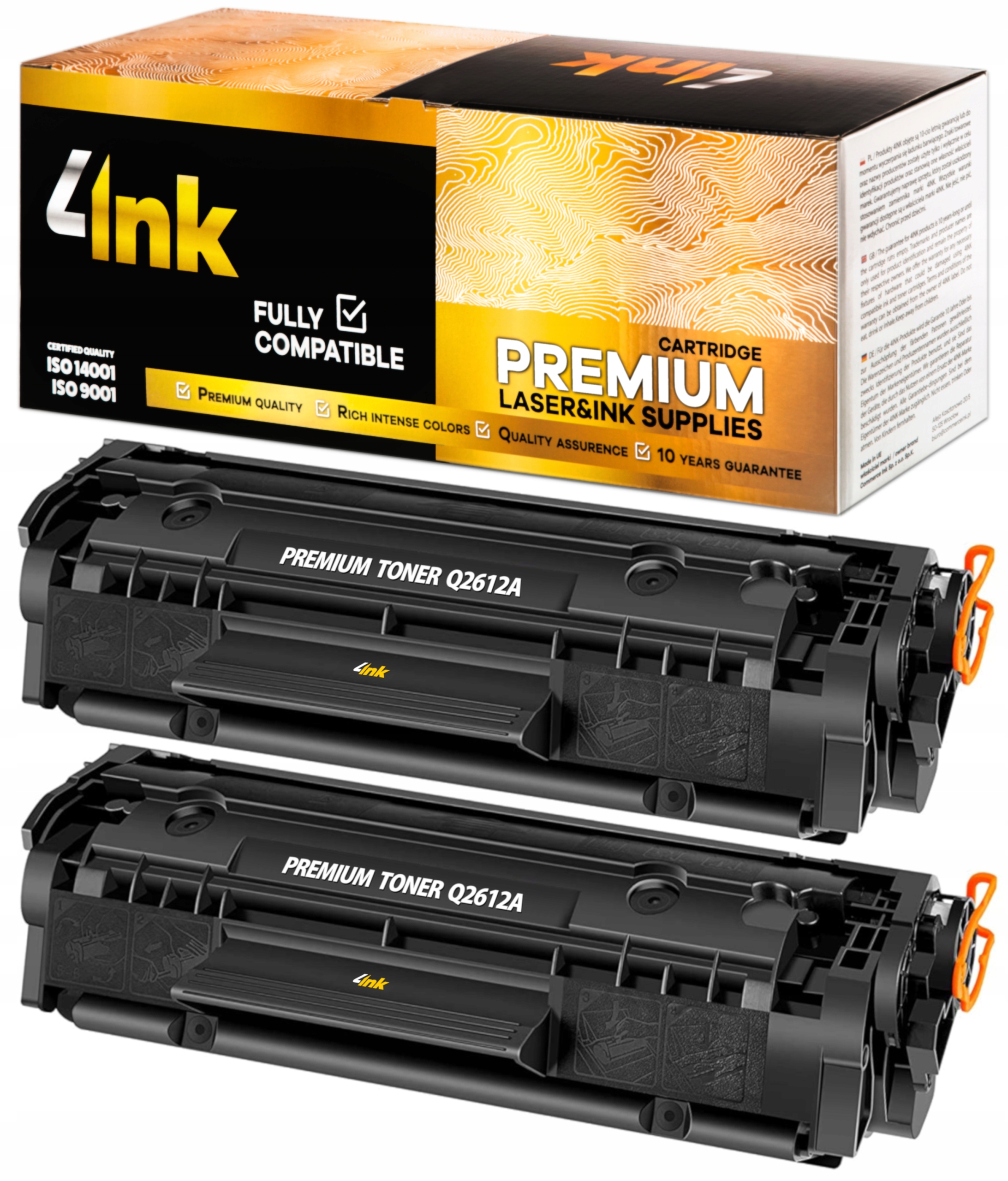 HP 12A Black Toner - XL