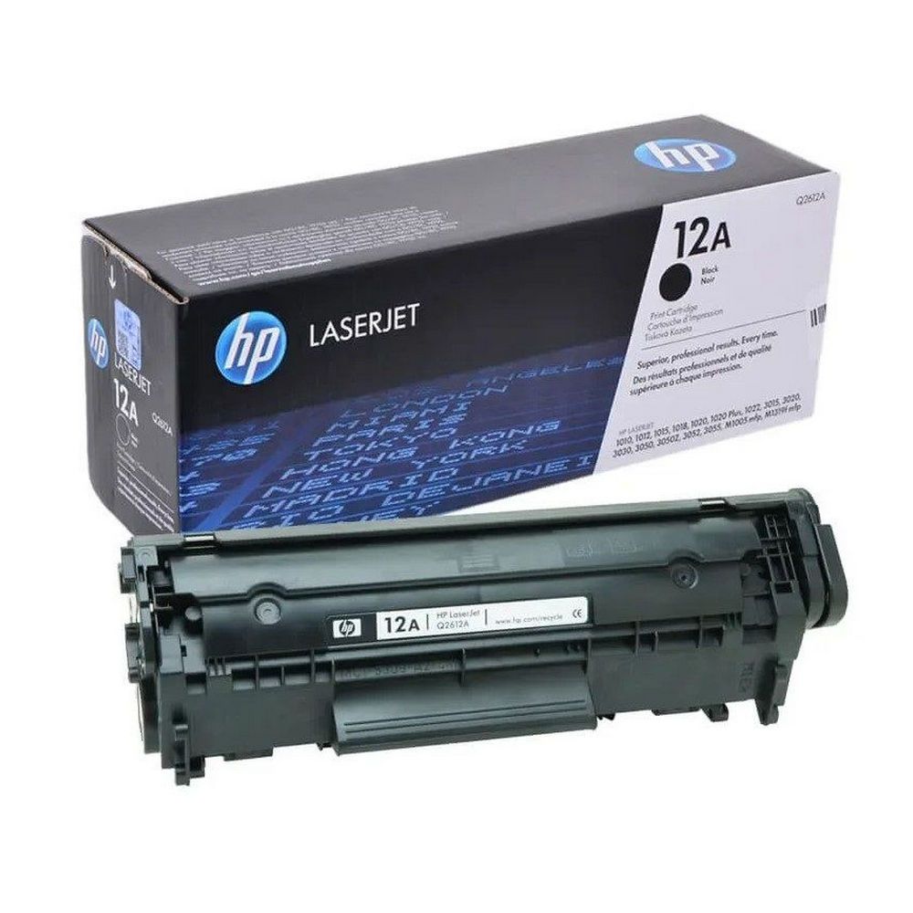 HP 12A Black Toner Cartridge
