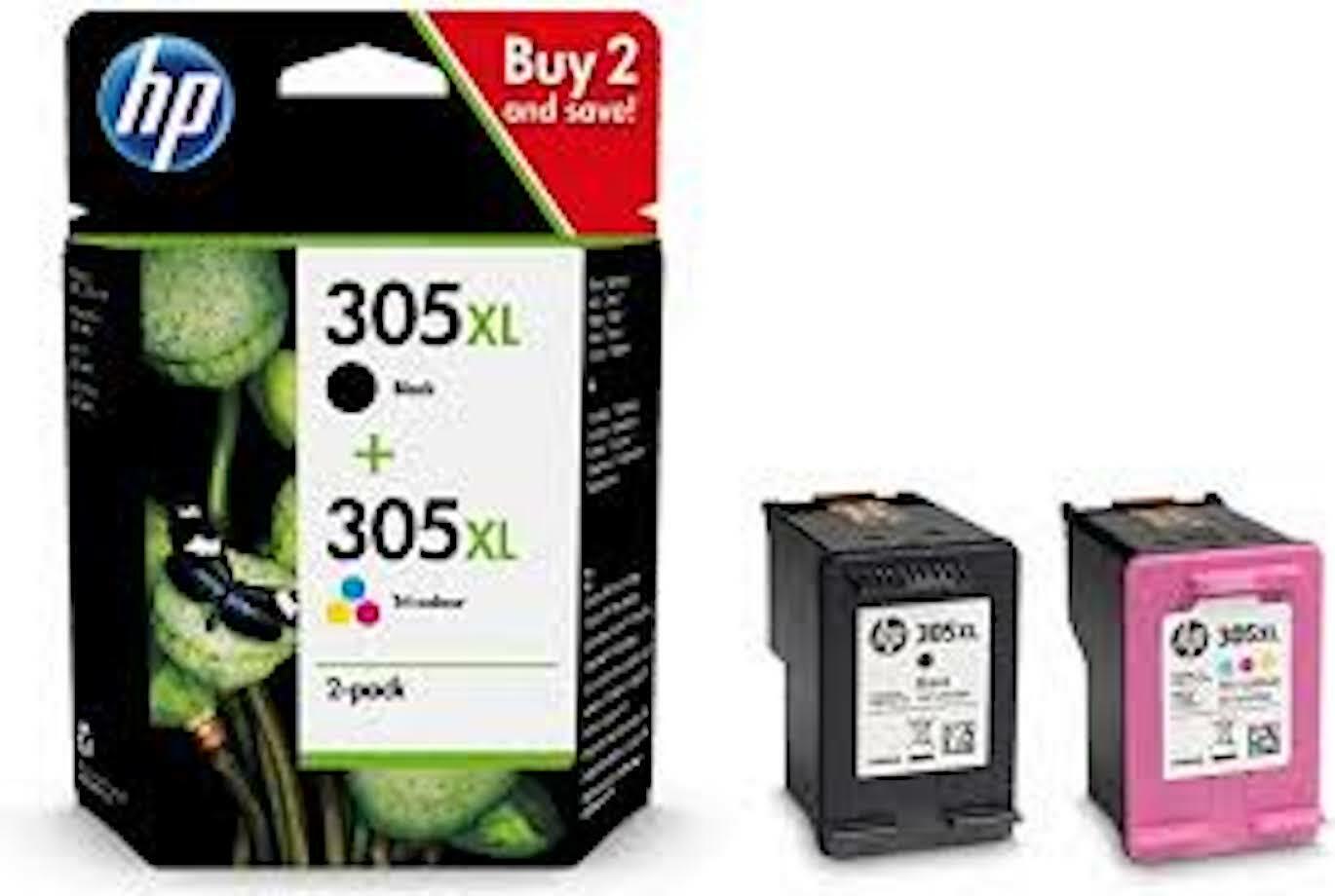 HP 305 Black Ink - Combo Pack