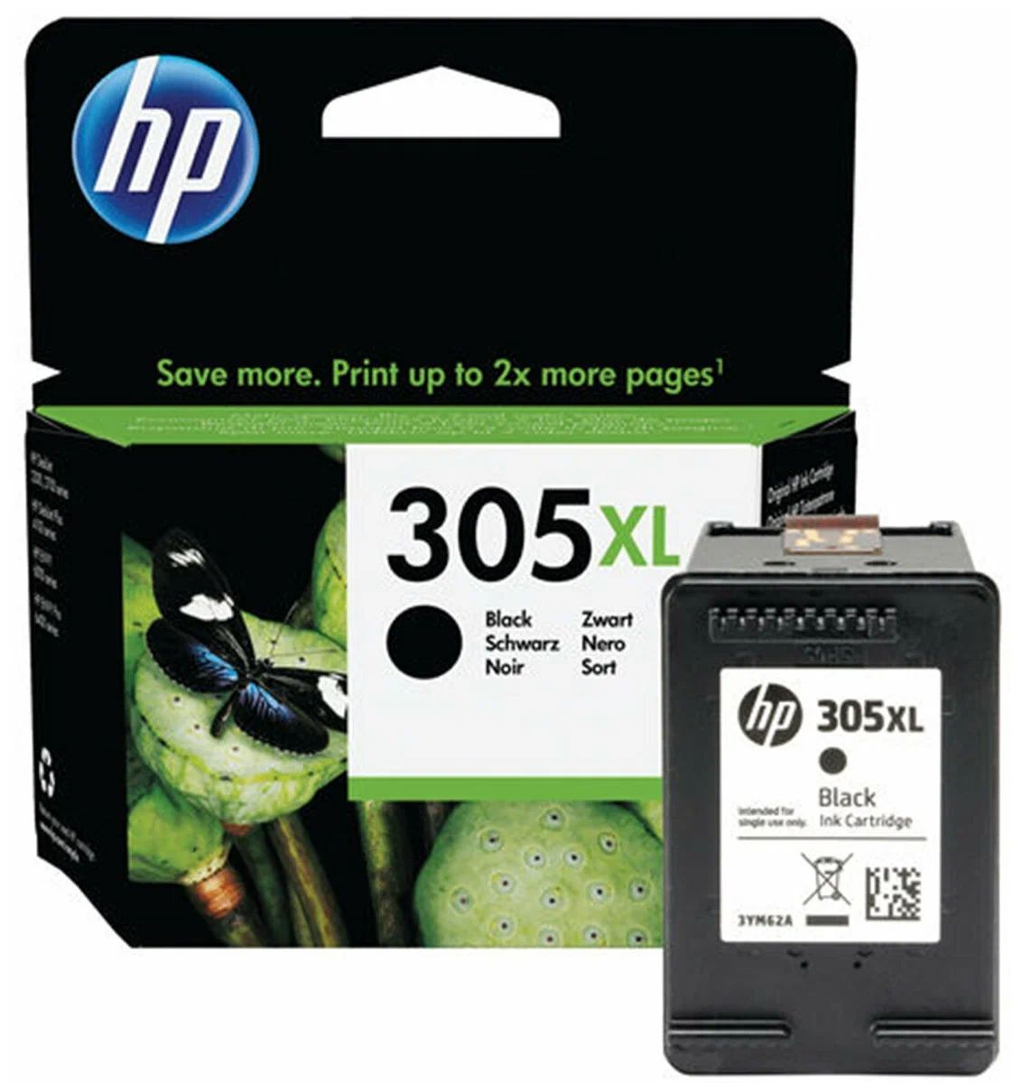 HP 305 XL Black Ink Cartridge