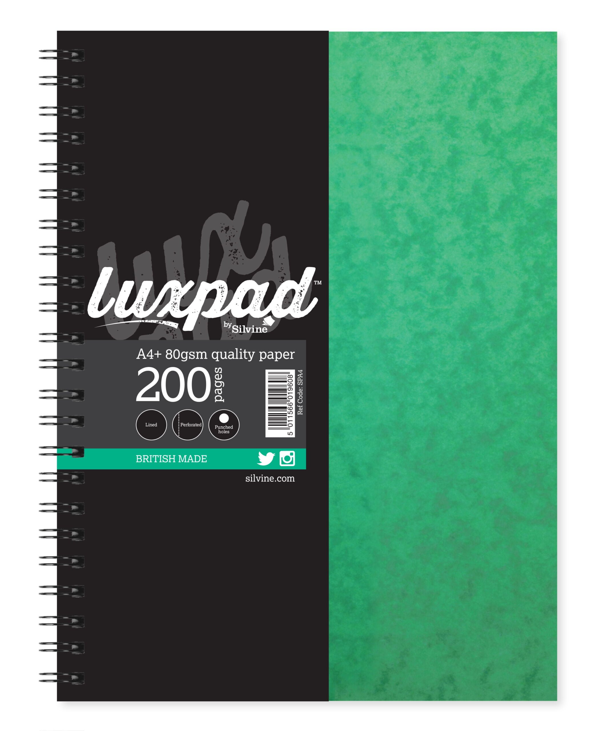 Hardcover Notebook - A4 - 200 Pages