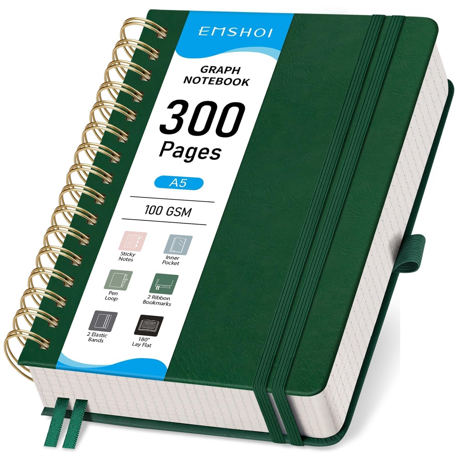 Hardcover Notebook - A5 - 300 Pages