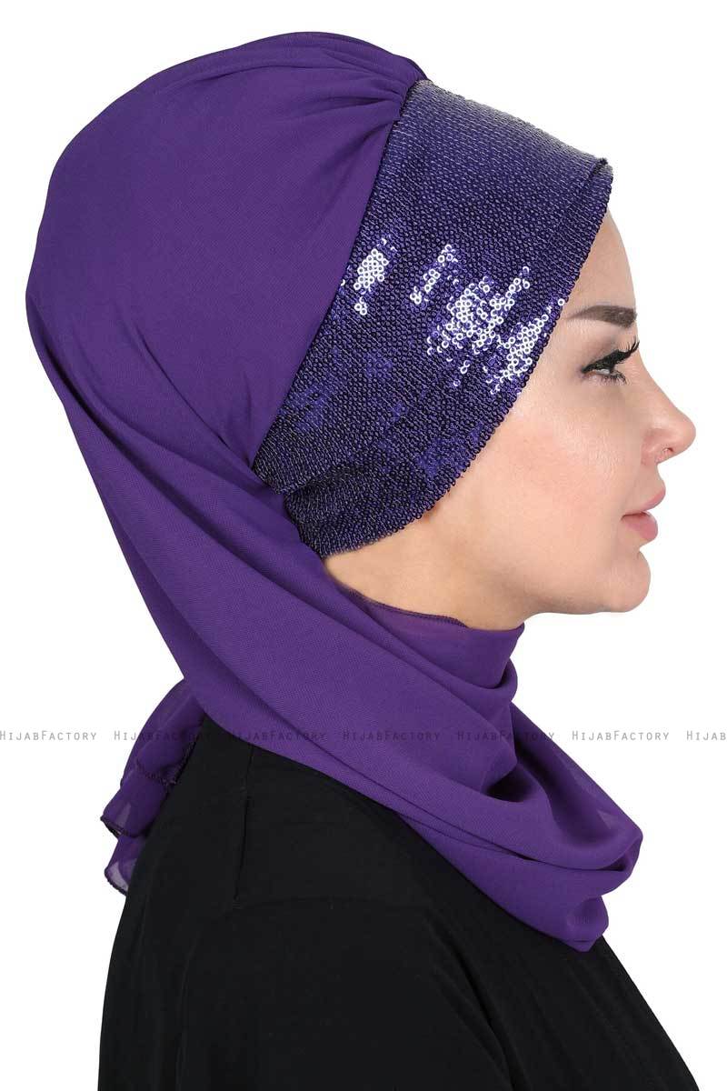 Hijab Accessories - Purple