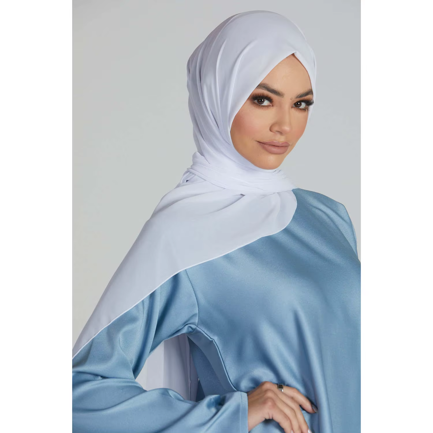 Hijab Accessories - White