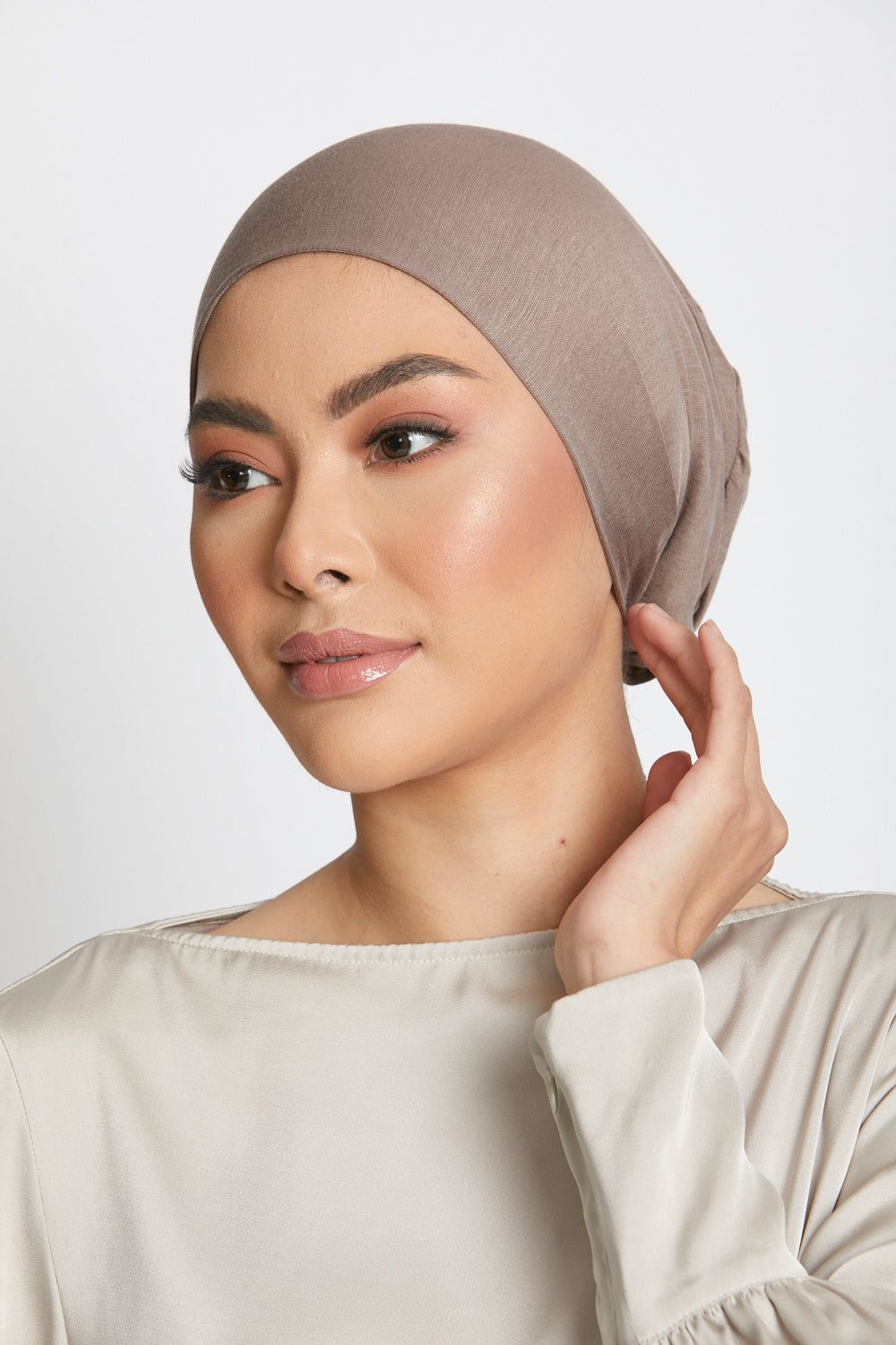 Hijab Cap - Brown