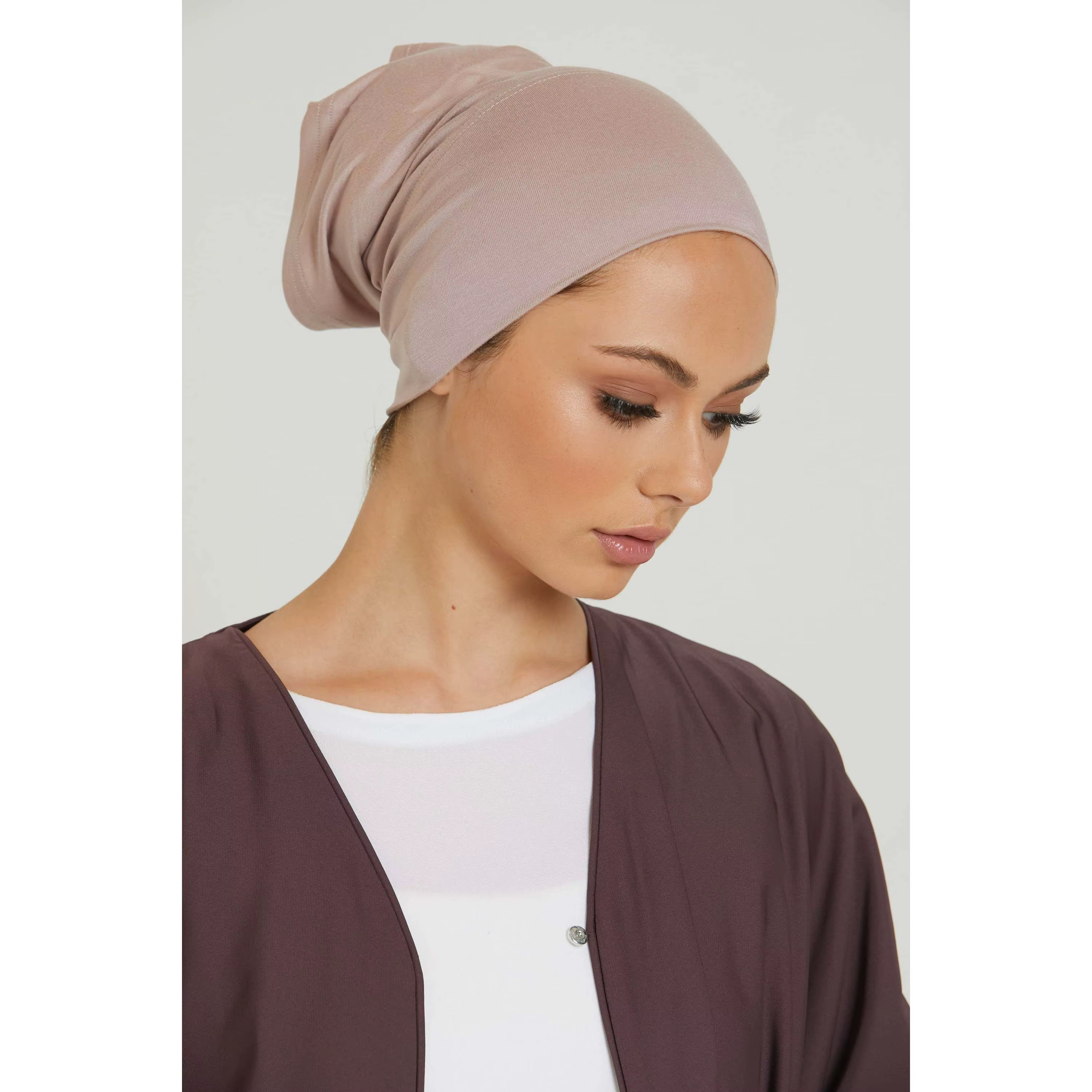 Hijab Cap - Brown