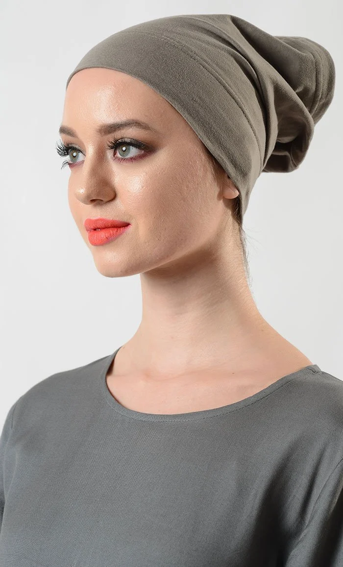 Hijab Cap - Grey