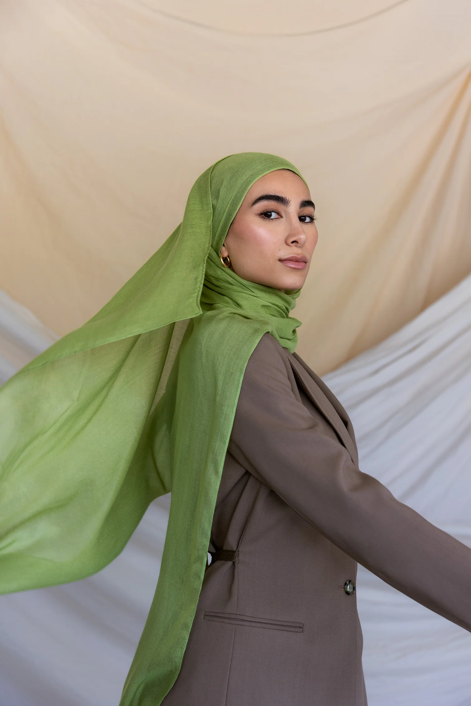 Hijab Clip - Green