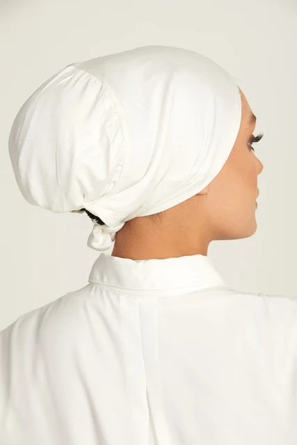 Hijab Clip - White