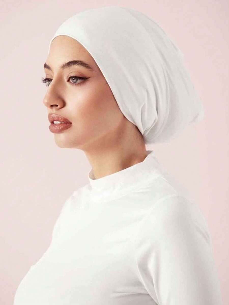 Hijab Clip - White