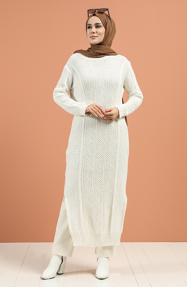 Hijab Dress - Cream