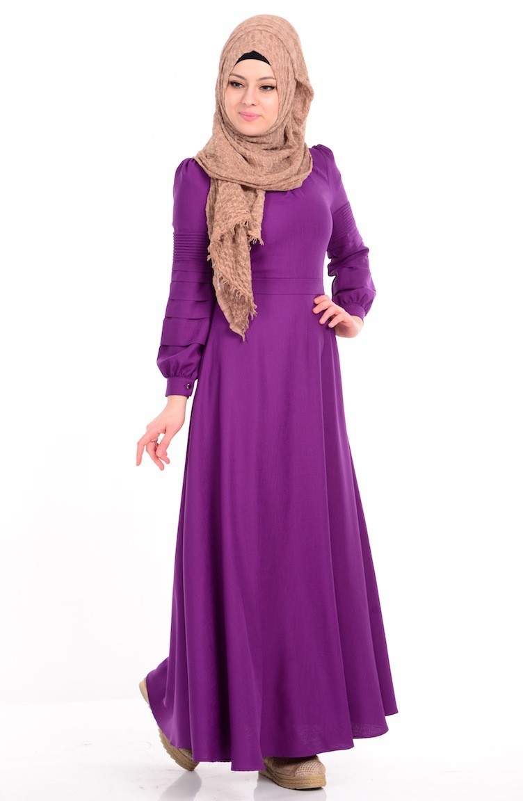 Hijab Dress - Purple