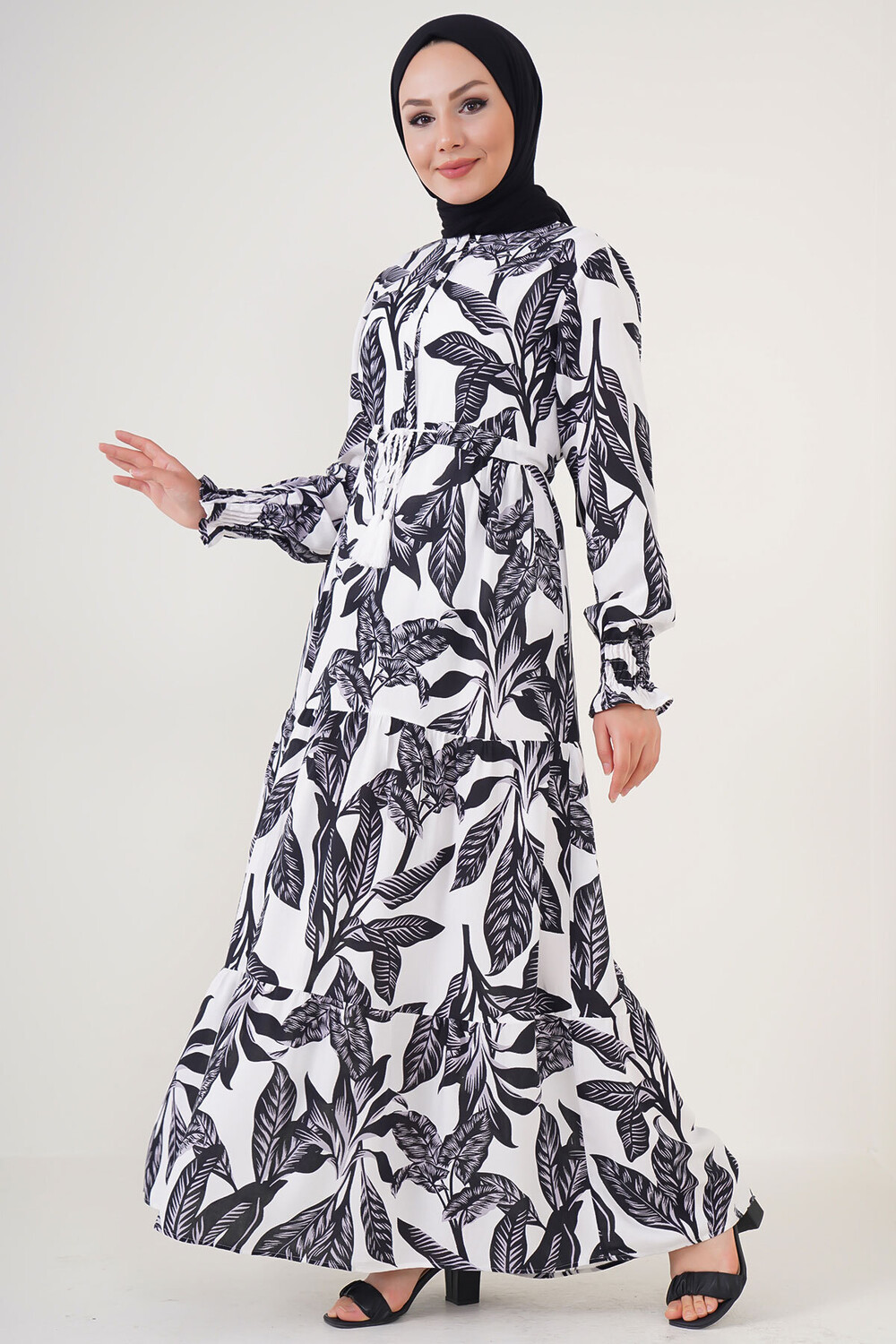 Hijab Dress - White