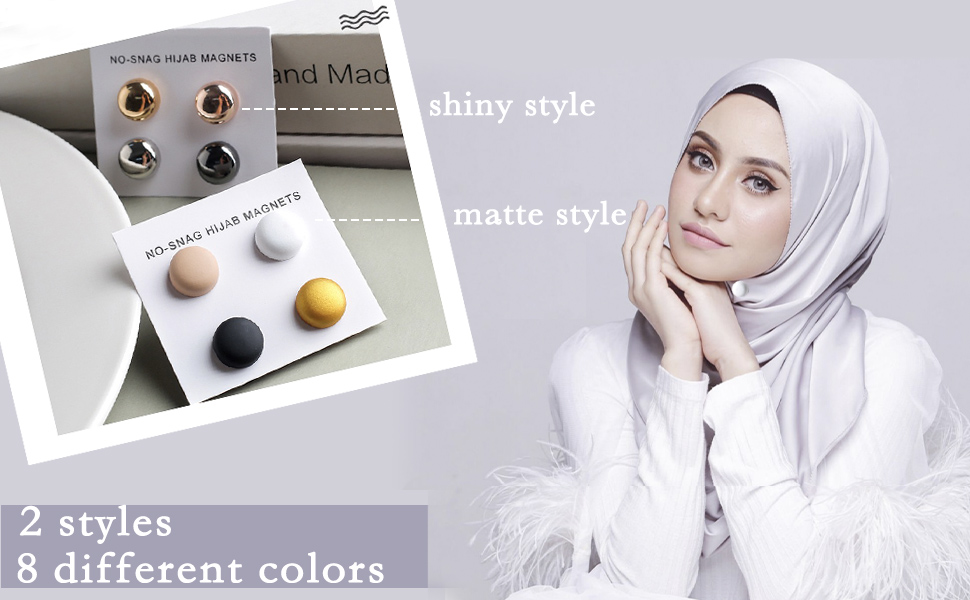 Hijab Magnet - Cream