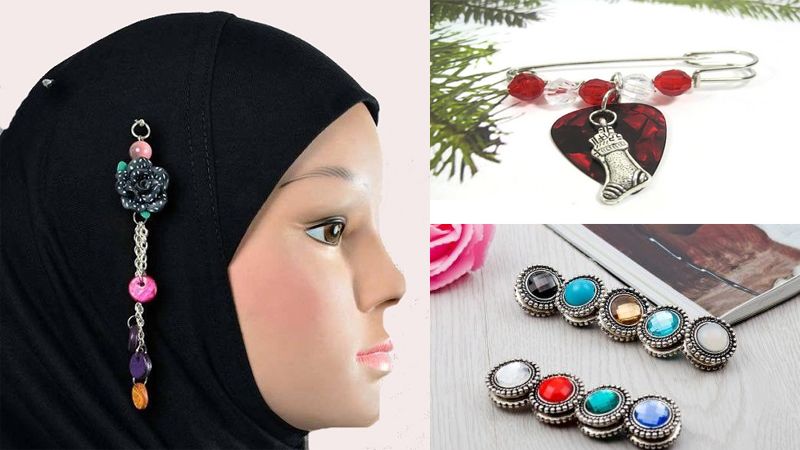 Hijab Pin - Green