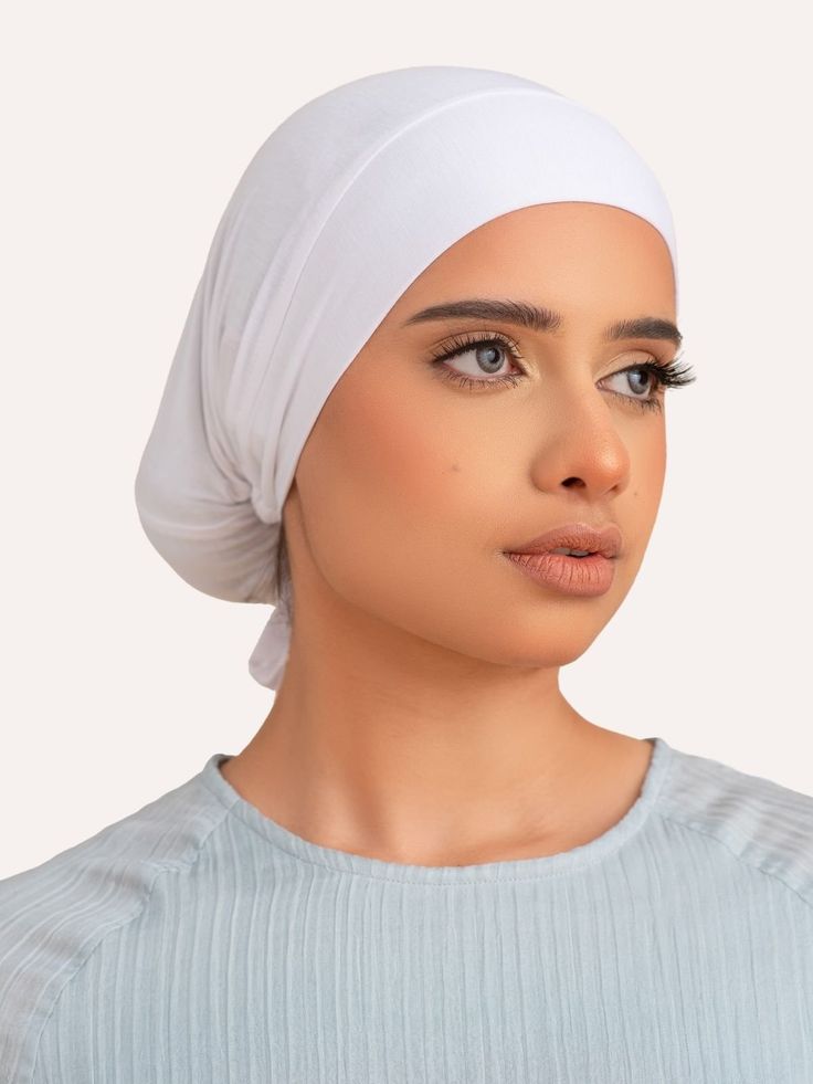 Hijab Underscarf - White