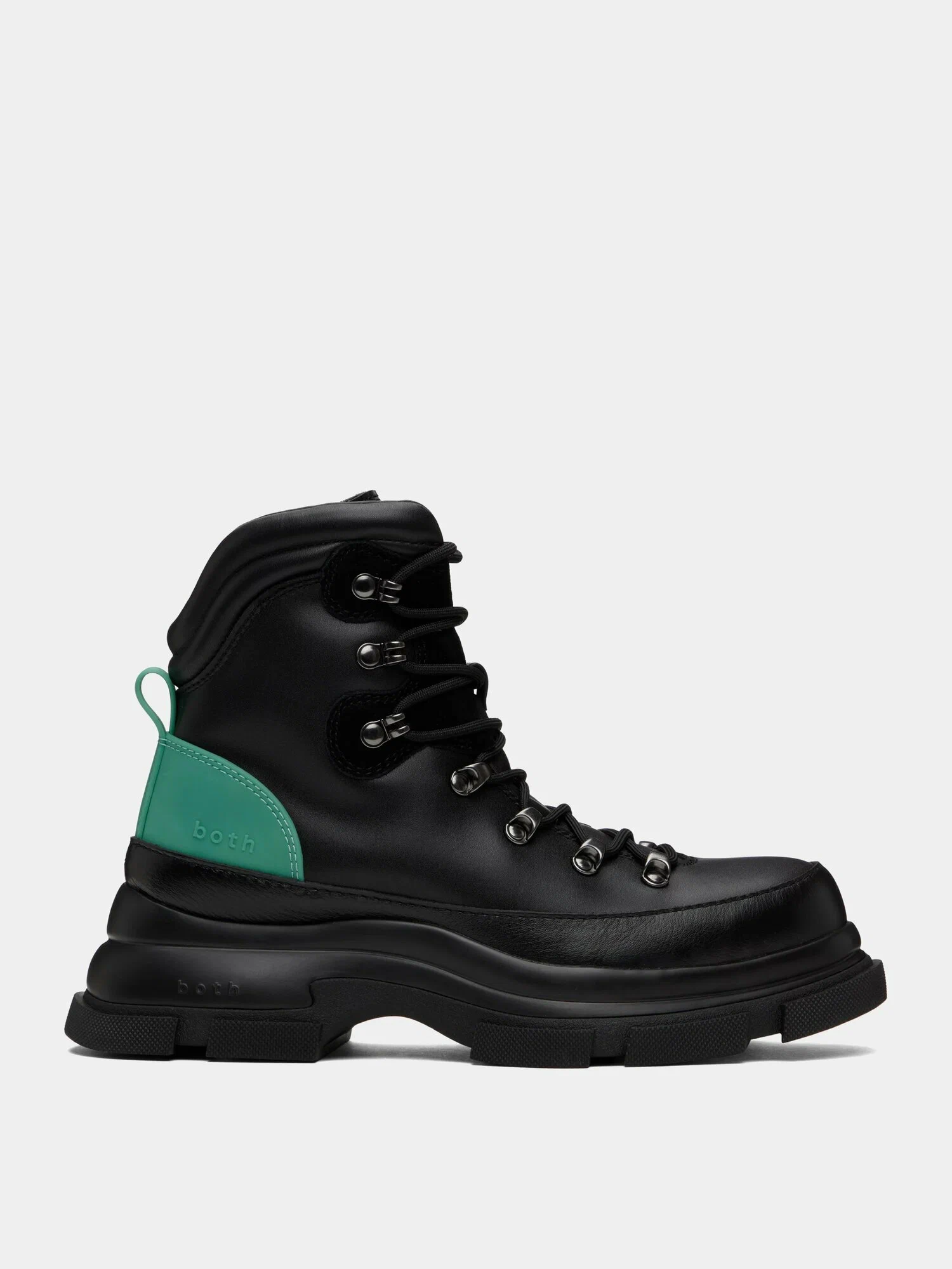 Hiking Black Ankle Boots
