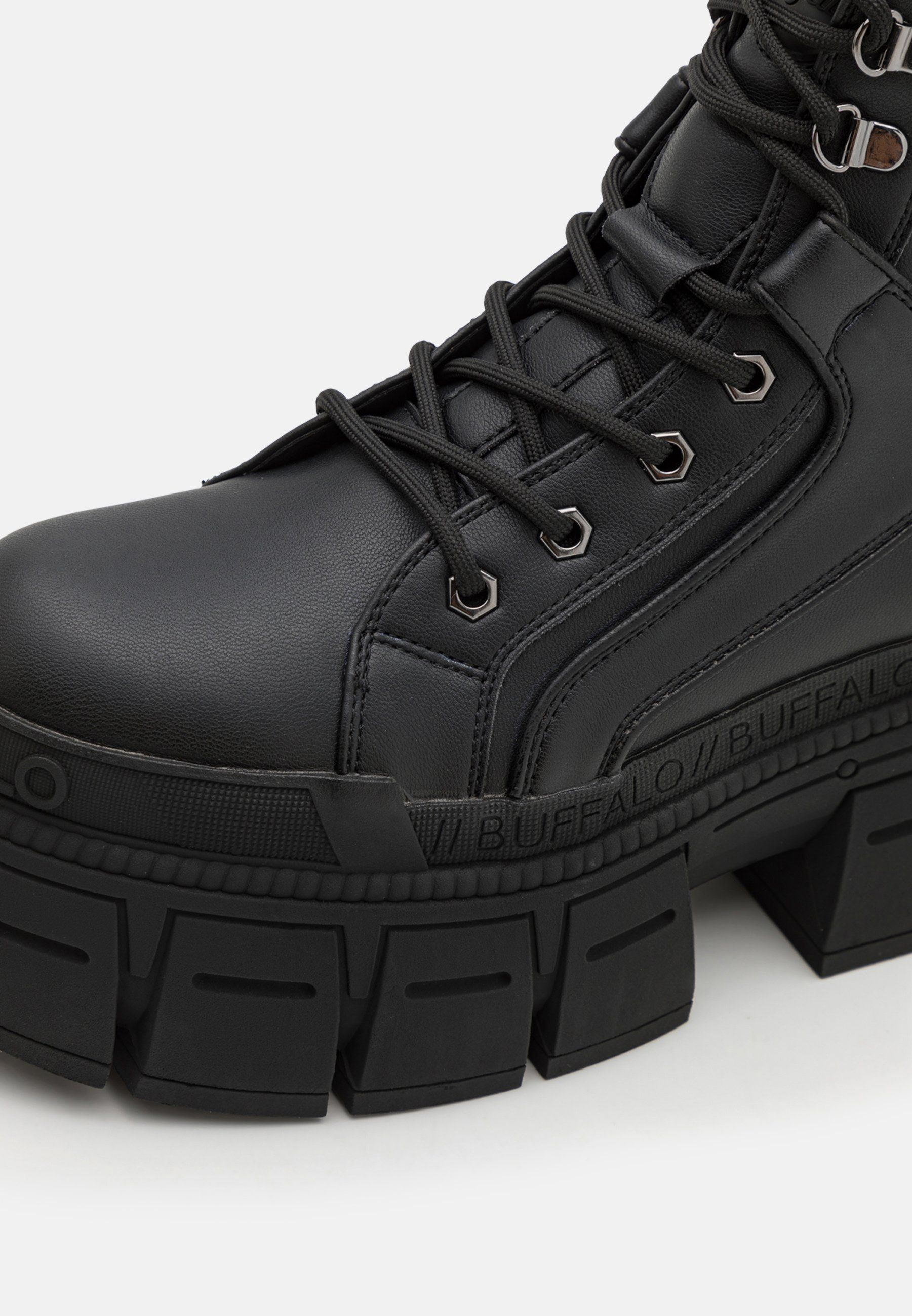 Hiking Black Ankle Boots