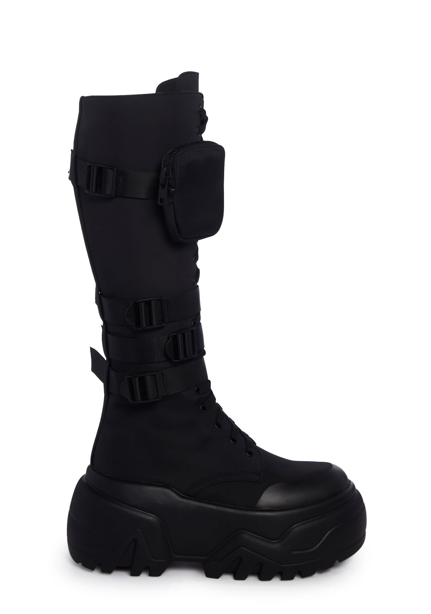 Hiking Black Combat Boots