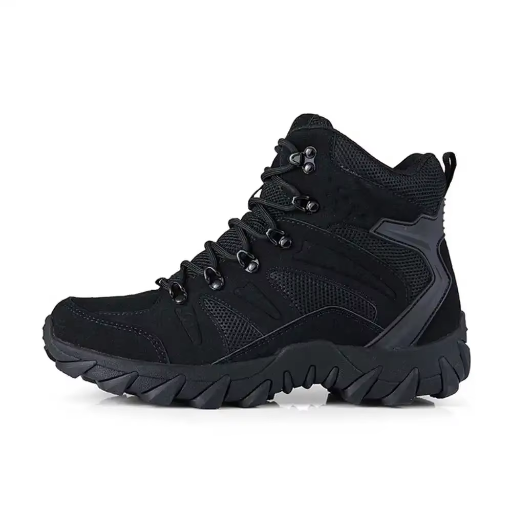 Hiking Charcoal Ankle Boots