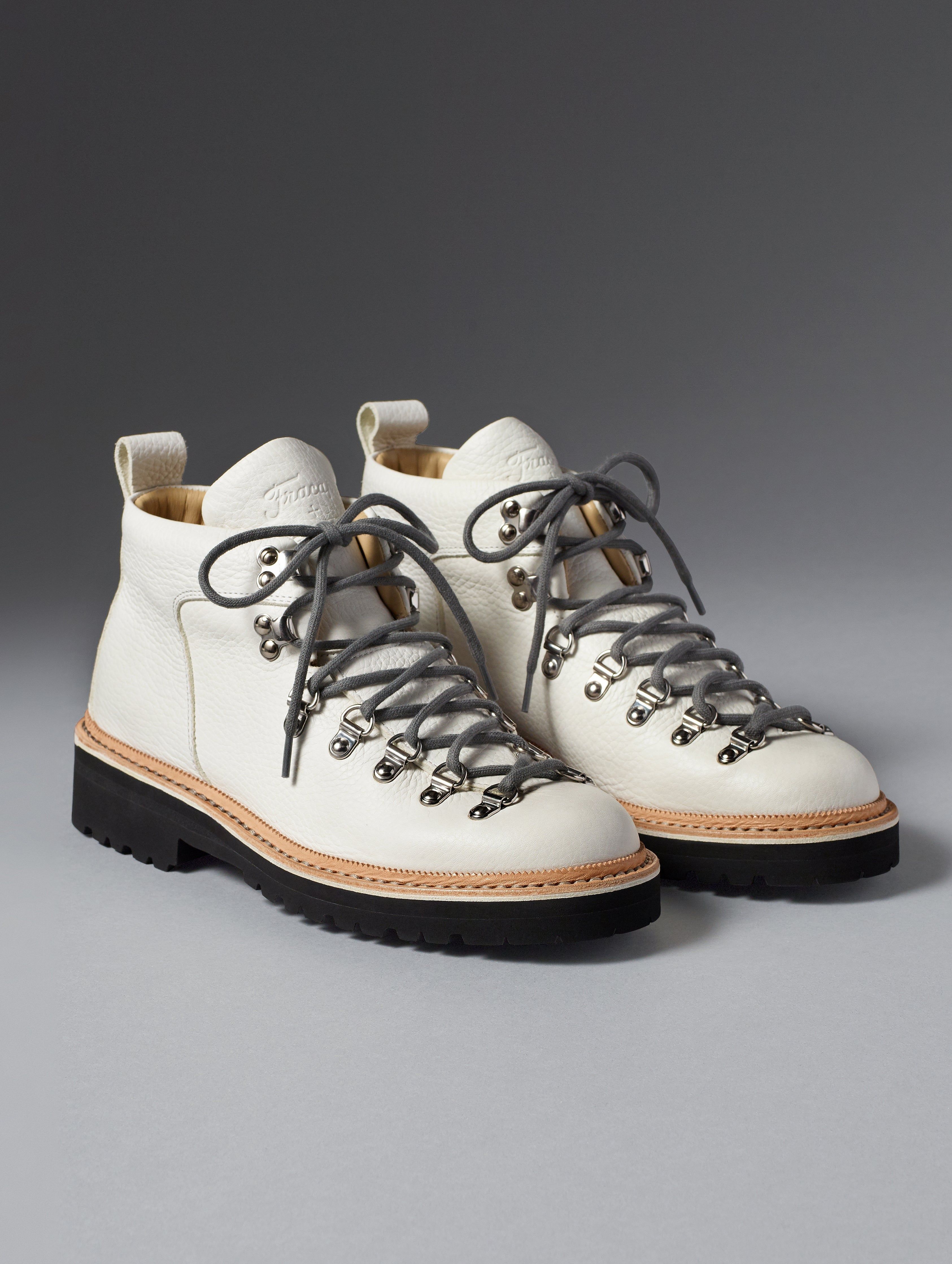 Hiking White Boots