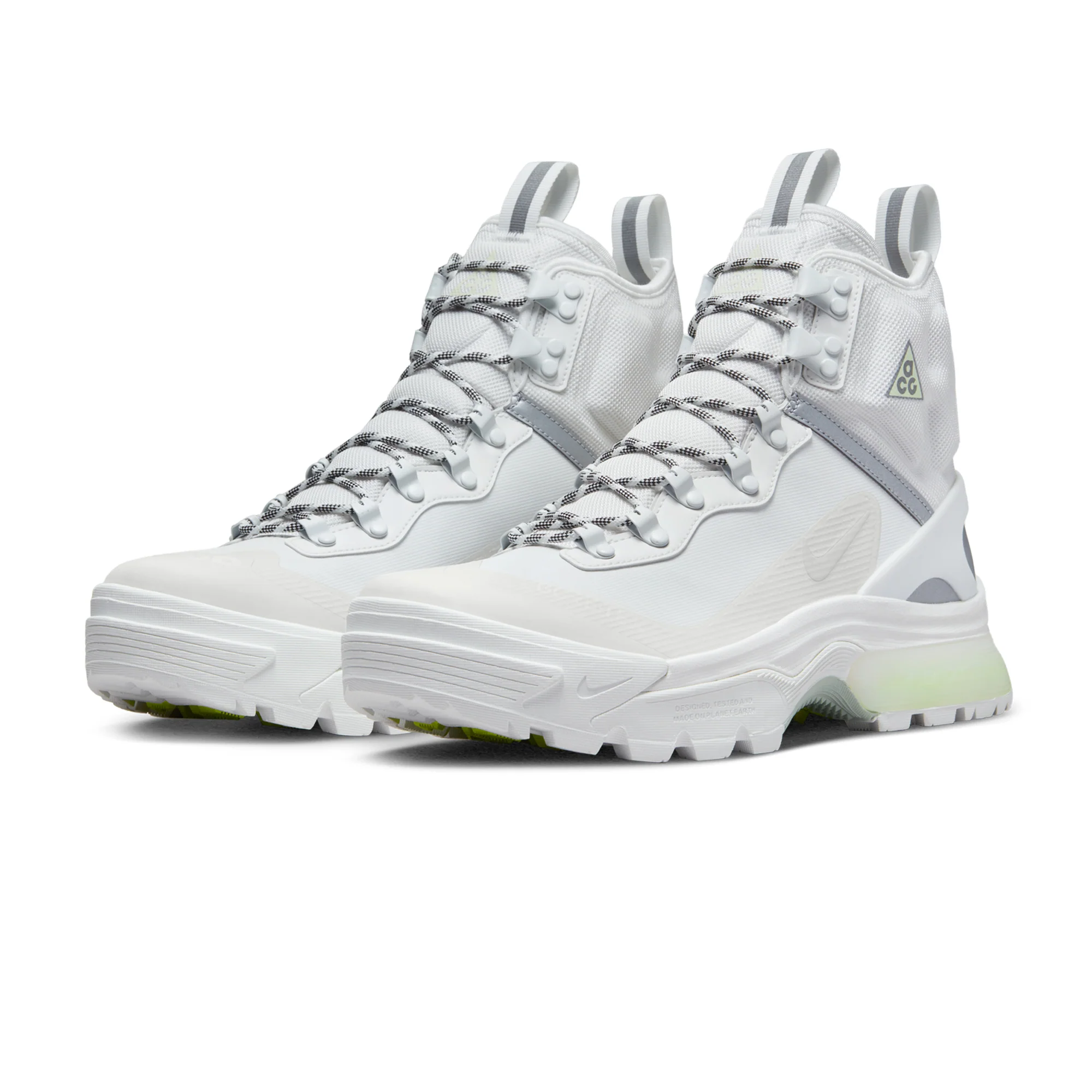Hiking White Boots
