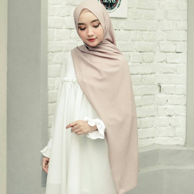 Jilbab - Cream