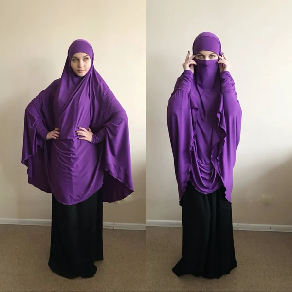 Jilbab - Purple