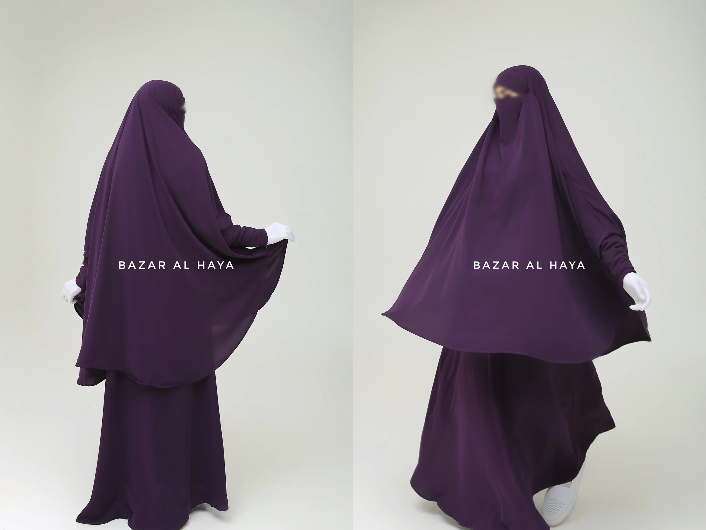Jilbab - Purple