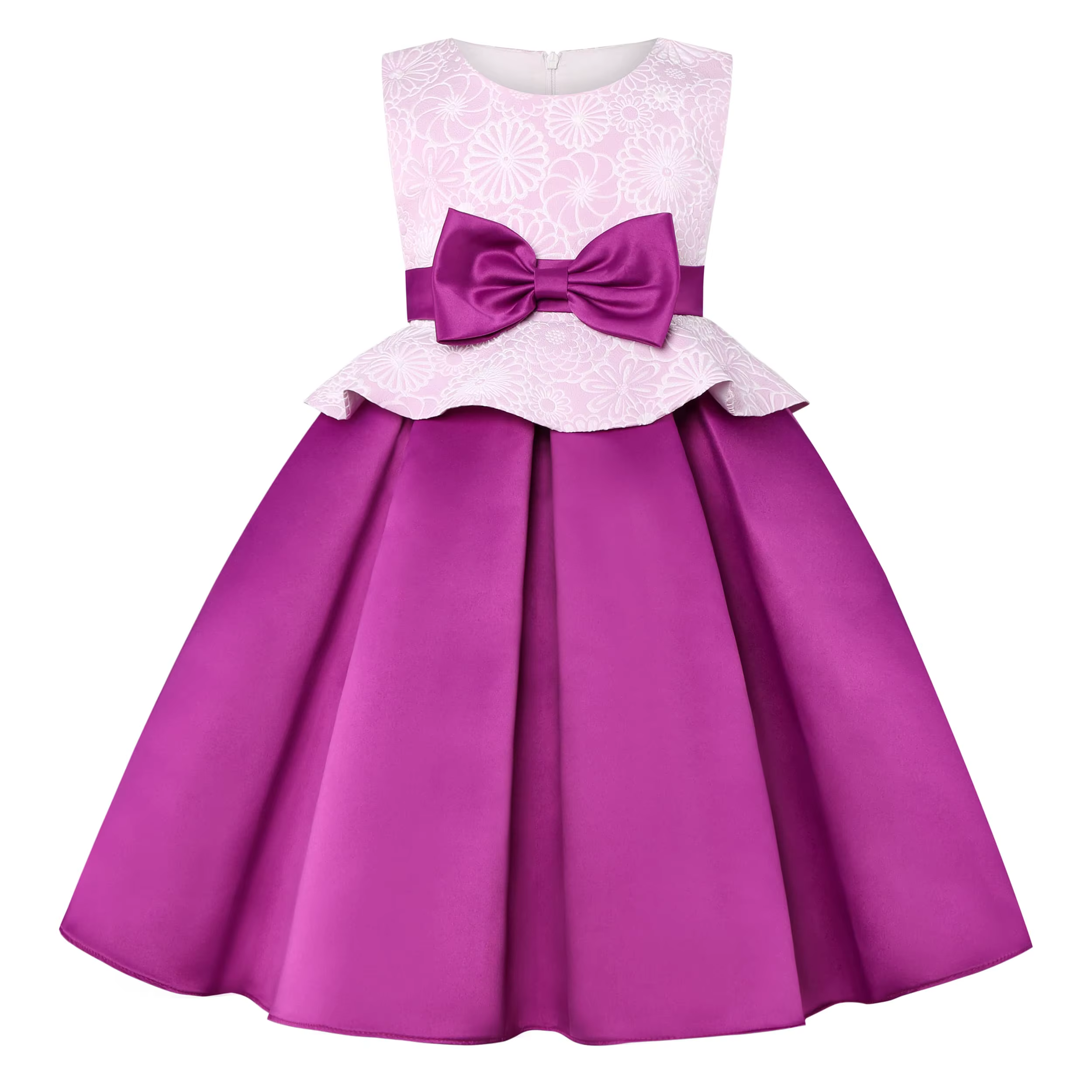 Kids Dress - 6-7 Years - Purple