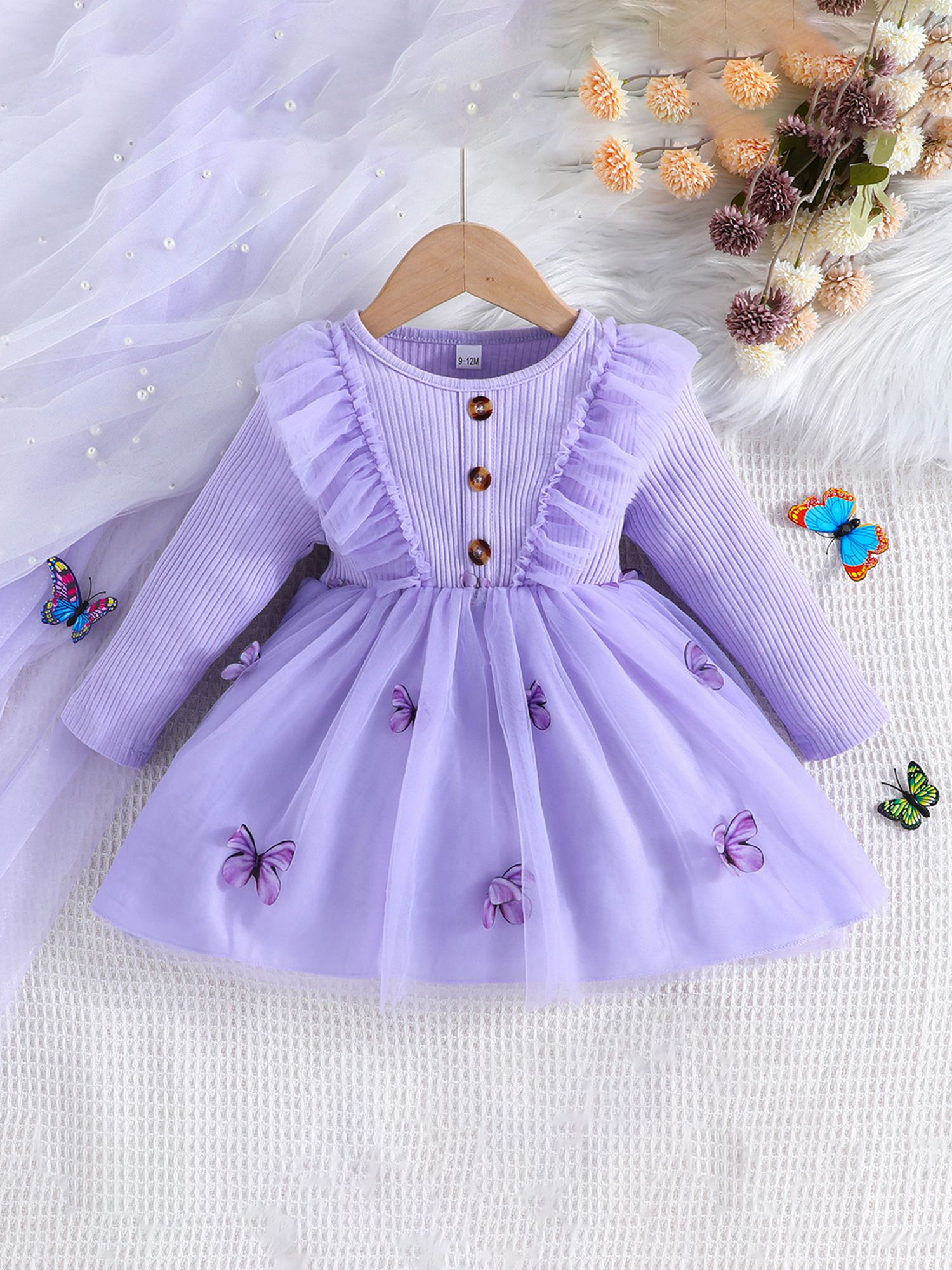 Kids Dress - Purple