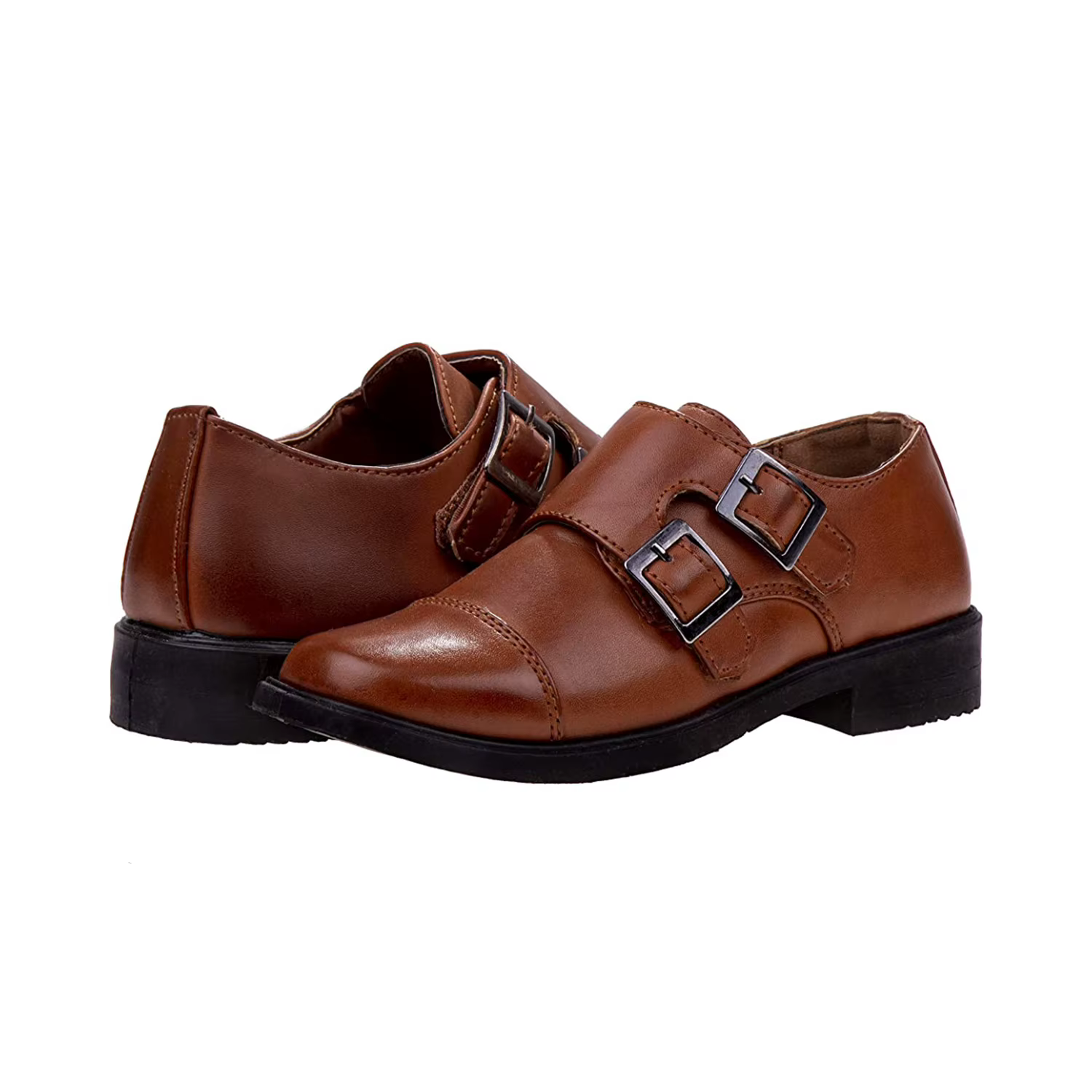 Kids School Shoes - Size 28 - Brown