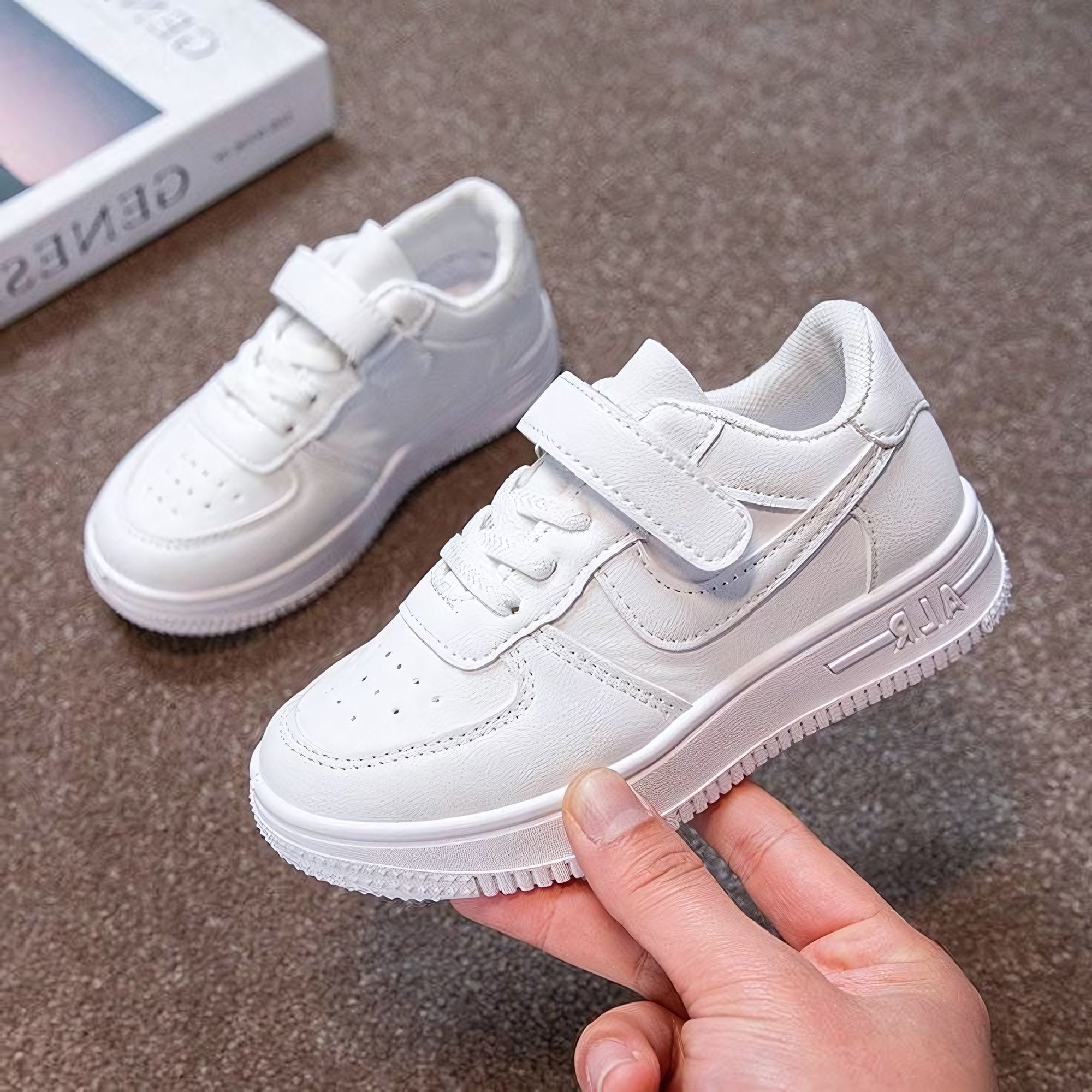 Kids School Shoes - Size 29 - White